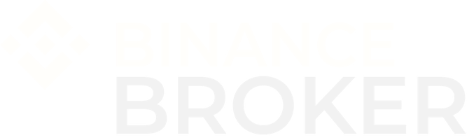 Binance broker logo white