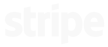 Stripe logo white
