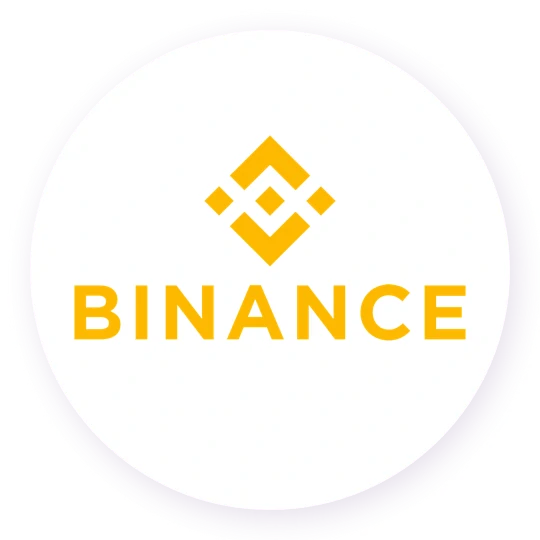 Binance logo round