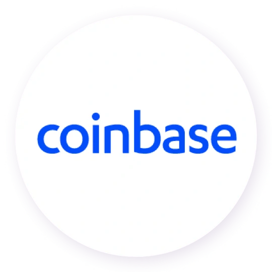 Coinbase logo round